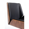Chaise de bureau Rouven noire Kare Design