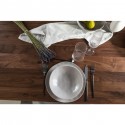 Assiettes creuses Organic grises 20cm set de 4 Kare Design