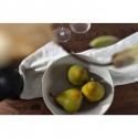 Assiettes creuses Organic grises 20cm set de 4 Kare Design