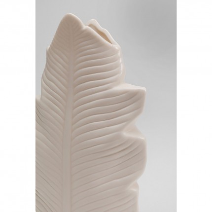 Vase Foglia blanc 20cm Kare Design