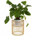 Table d'appoint Wire laiton 37cm Kare Design