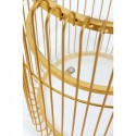 Table d'appoint Wire laiton 37cm Kare Design