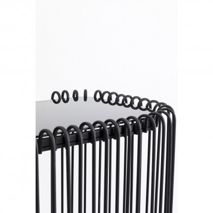 Console Wire noire 142x43cm Kare Design