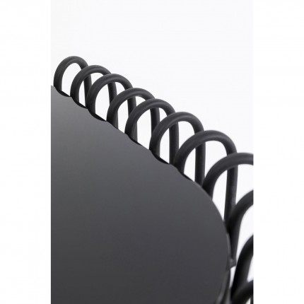 Console Wire noire 142x43cm Kare Design Console Wire noire 142x43cm Kare Design