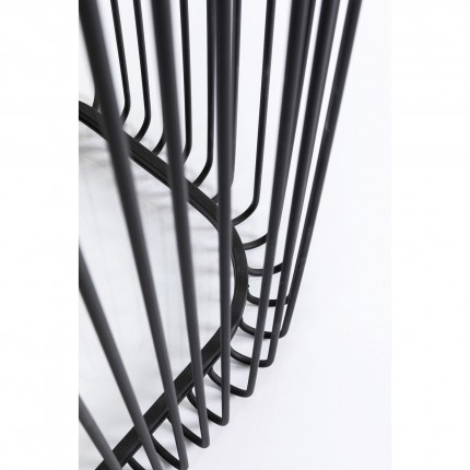Console Wire noire 142x43cm Kare Design