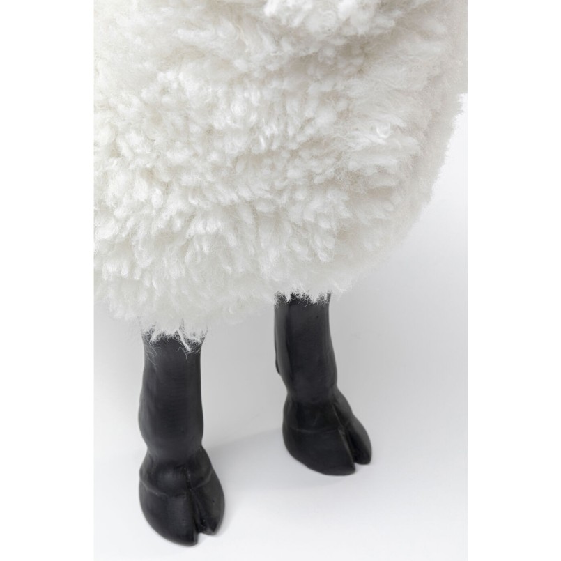 Figurine décorative Bathilde blanc 48cm