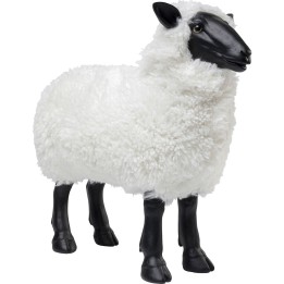Figurine décorative Bathilde blanc 48cm