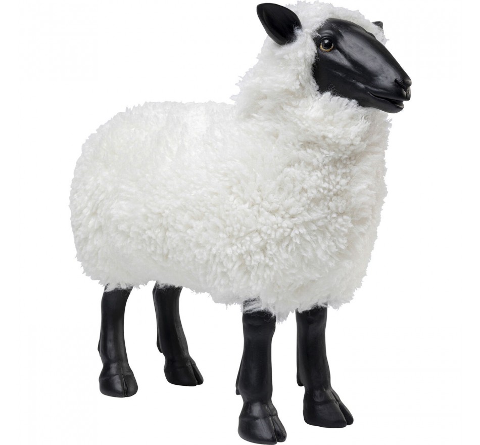Déco mouton blanc 48cm Kare Design