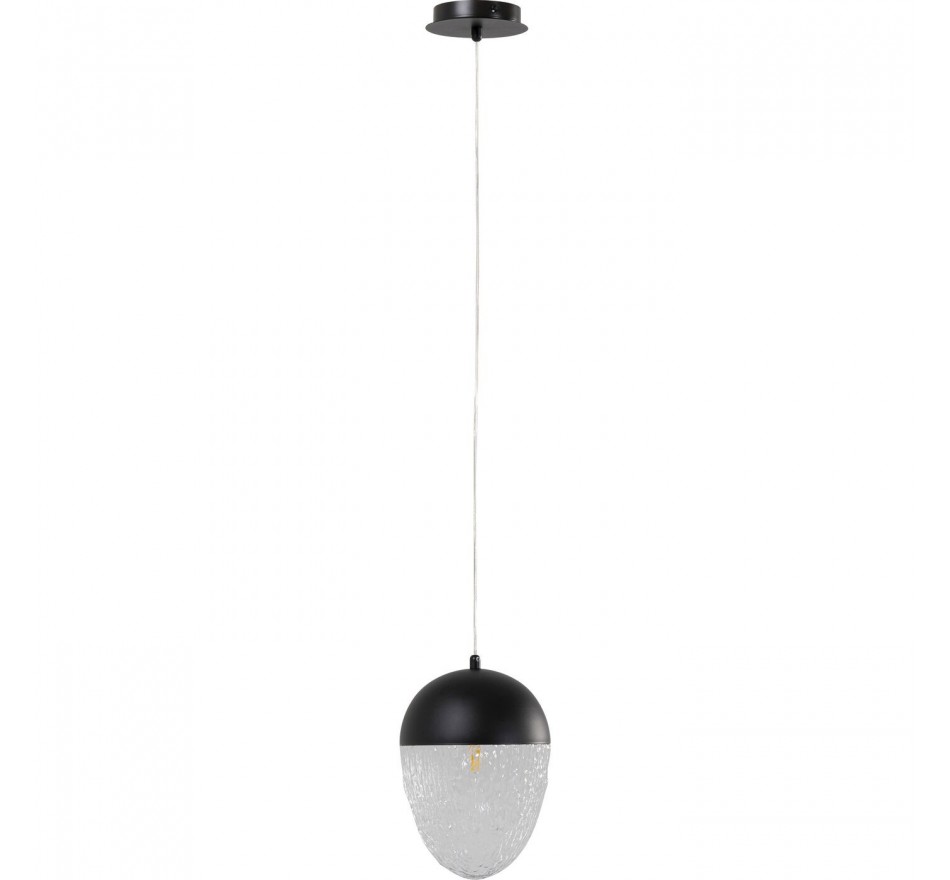 Suspension Frozen noire 20cm Kare Design