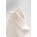 Vase Foglia blanc 29cm Kare Design
