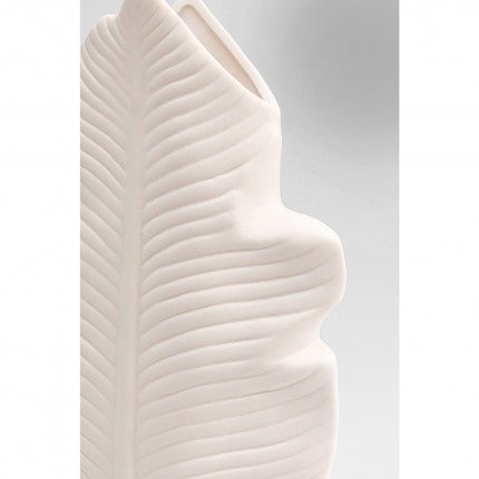 Vase Foglia blanc 29cm Kare Design