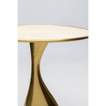 Table d'appoint Spacey dorée 36cm Kare Design