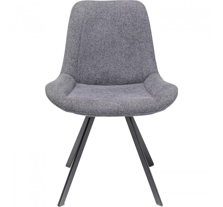 Chaise pivotante Baron grise Kare Design