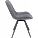 Chaise pivotante Baron grise Kare Design