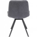 Chaise pivotante Baron grise Kare Design