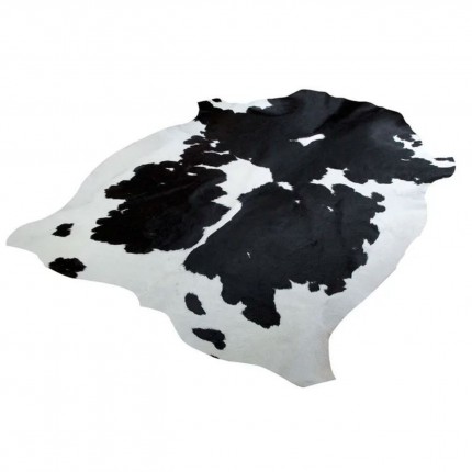 Tapis Hide noir et blanc Kare Design