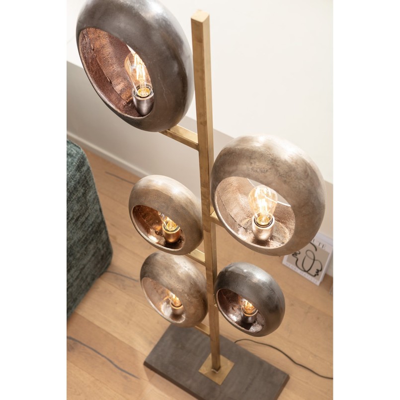 Lampadaire Five Loops 173cm