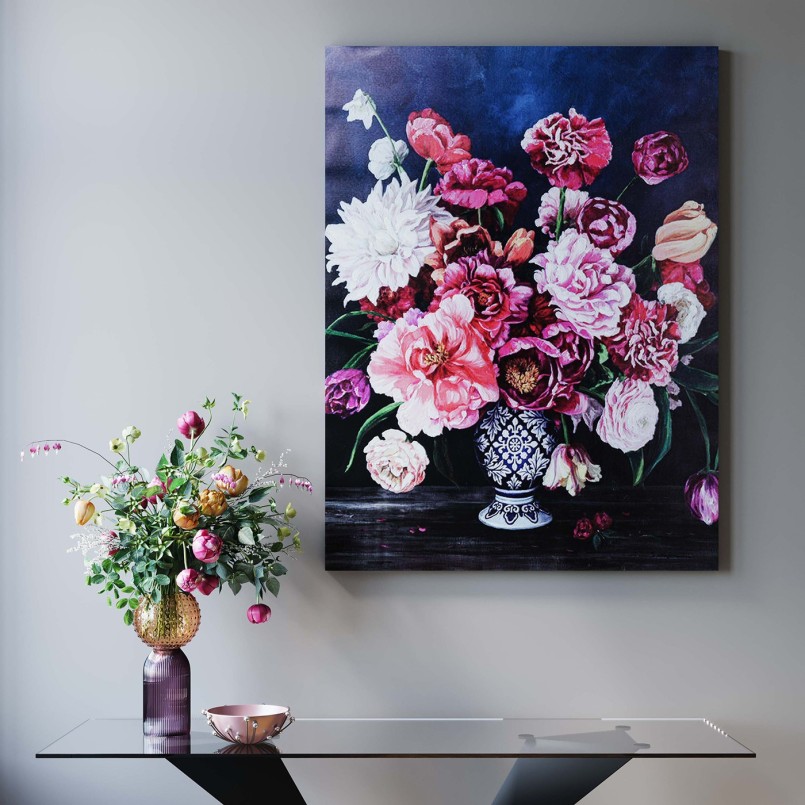 Console Gloria noire 140x45cm Kare Design