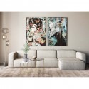 Lampadaire Mariposa 160cm noir Kare Design