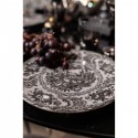 Assiettes Sakura grises 27cm set de 4 Kare Design