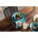 Assiettes Sicilia bleues 27cm set de 4 Kare Design