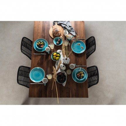 Bols Sicilia bleus 18cm set de 4 Kare Design