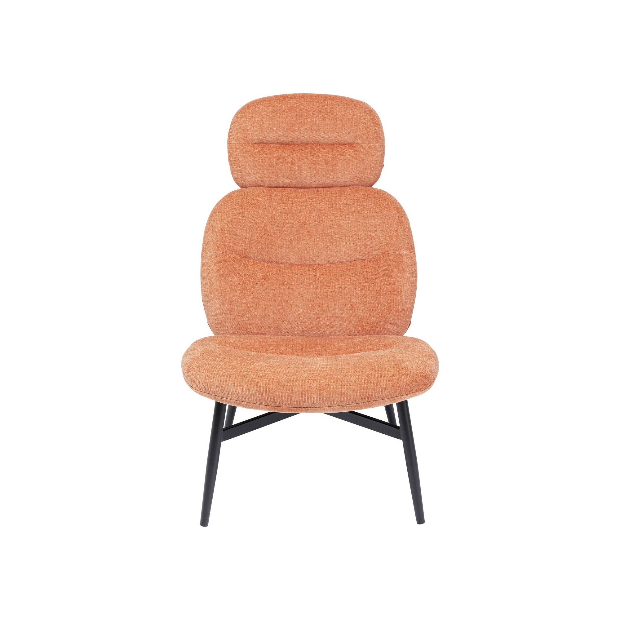 Fauteuil Elodie orange Kare Design