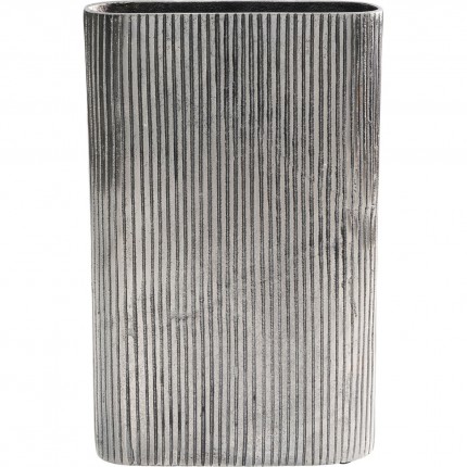 Vase Gauri gris 35cm Kare Design