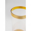 Vase Flow doré 25cm Kare Design