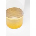 Vase Flow doré 30cm Kare Design
