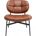 Fauteuil Enzo marron Kare Design