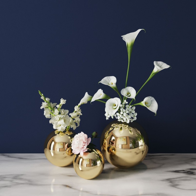 Vase Goldy doré 11cm Kare Design