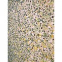 Tableau Touched fleurs pirogue vert et jaune 80x100cm Kare Design