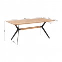 Table Downtown 180x90cm Kare Design