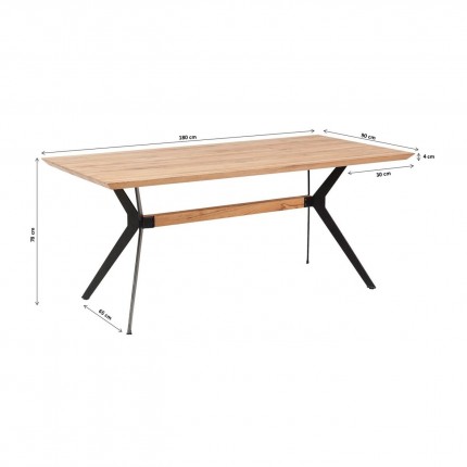 Table Downtown 180x90cm Kare Design