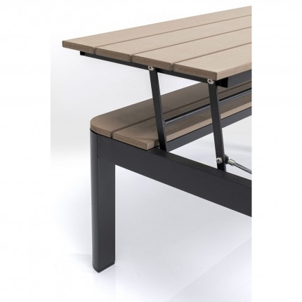 Table basse de jardin dépliante Happy Day Kare Design