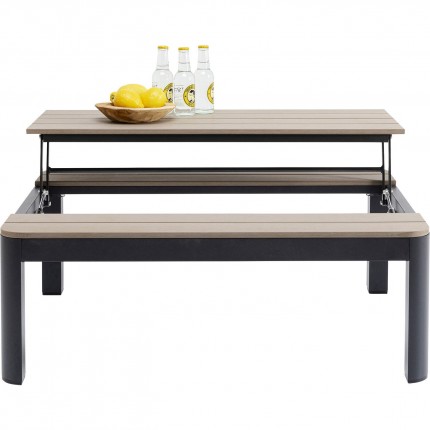 Table basse de jardin dépliante Happy Day Kare Design