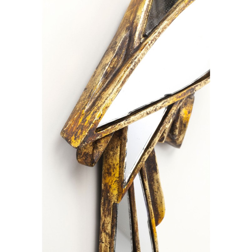 Déco murale miroir Perroquet 43cm Kare Design