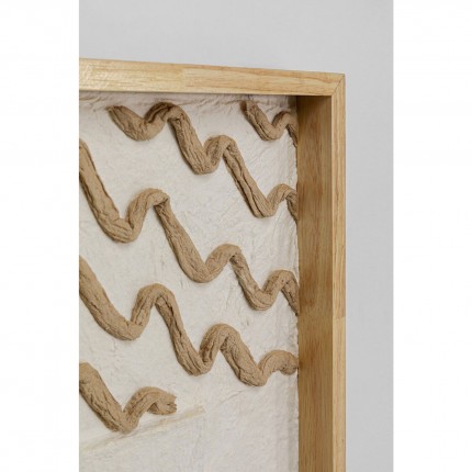 Tableau Sandy Waves 81x122cm Kare Design