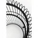 Table d'appoint Wire noire 57cm Kare Design