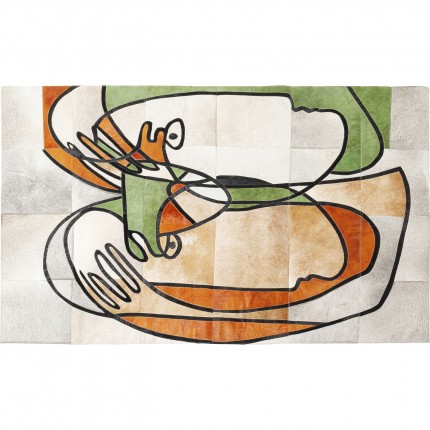 Tapis Thoughts Faces 170x240cm Kare Design
