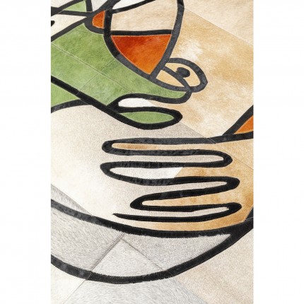 Tapis Thoughts Faces 170x240cm Kare Design