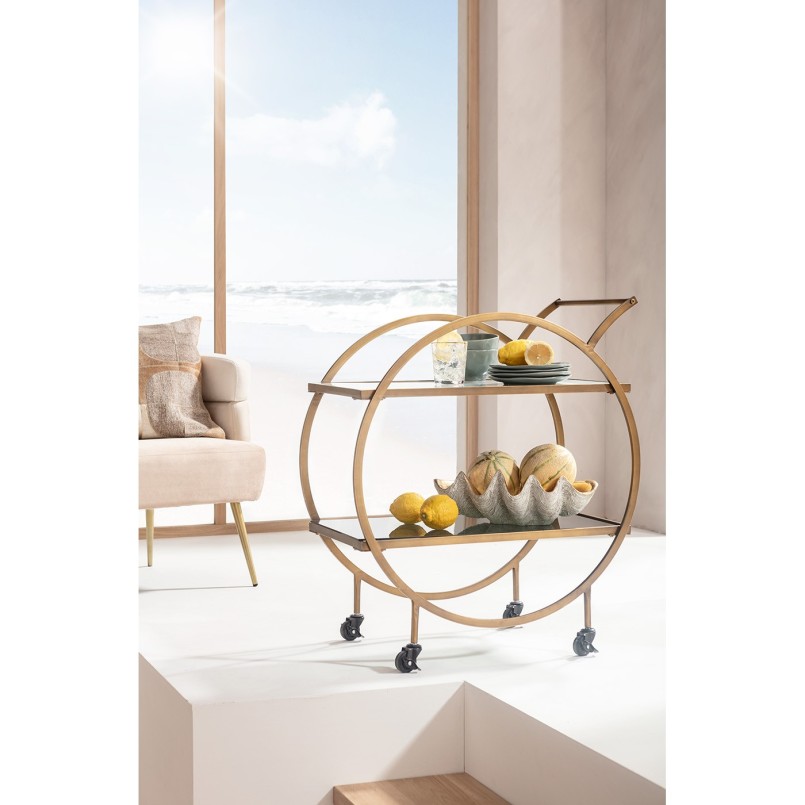 Desserte Loft laiton