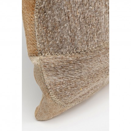 Coussin Circles marron et beige Kare Design