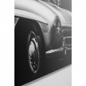 Tableau en verre voiture classique 160x60cm Kare Design