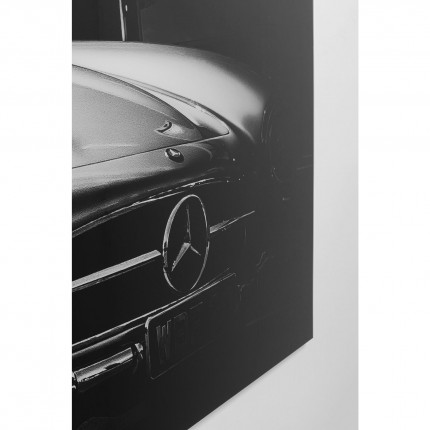 Tableau en verre voiture classique 160x60cm Kare Design