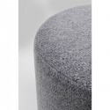 Tabouret Cherry Lina gris et chrome Kare Design