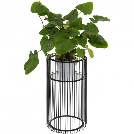 Table d'appoint Wire noire 70cm Kare Design