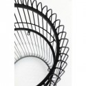 Table d'appoint Wire noire 70cm Kare Design