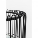 Table d'appoint Wire noire 70cm Kare Design